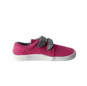 Beda Candy (BF 0001/TEX/W) růžové barefoot tenisky Velikost boty (EU): 23, Vnitřní délka boty: 140, Vnitřní šířka boty: 66