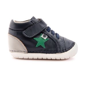 boty Oldsoles Champster Pave Navy, gris, neon green velikosti bot EU: 23