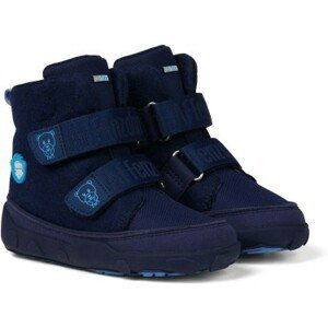 boty Affenzahn Comfy Walk Midboot Wool Bear Blue Velikost boty (EU): 22