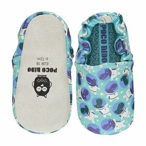 capáčky POCO NIDO Space Hippo Turquoise Velikost boty (EU): 23