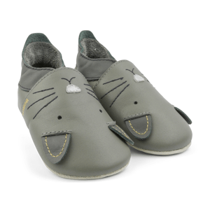 capáčky Bobux Meow Charcoal (soft sole) Velikost boty (EU): 20, Vnitřní délka boty: 125, Vnitřní šířka boty: 59