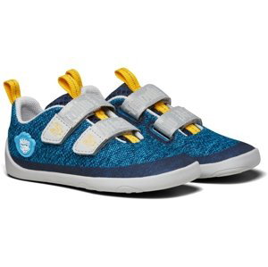 tenisky Affenzahn Lowcut Knit Penguin Blue/yellow Velikost boty (EU): 29, Vnitřní délka boty: 190, Vnitřní šířka boty: 70