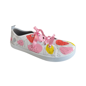 Anatomic ručně malované tenisky jaro 2, růžová tkanička Velikost boty (EU): 41, Vnitřní délka boty: 267, Vnitřní šířka boty: 101