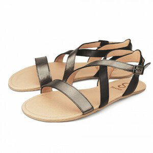 Shapen Calla Black barefoot sandály Velikost boty (EU): 39, Vnitřní délka boty: 252, Vnitřní šířka boty: 104