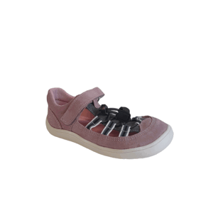 Baby Bare Shoes sandály Baby bare Febo Summer Grey/Pink Velikost boty (EU): 22, Vnitřní délka boty: 143, Vnitřní šířka boty: 64