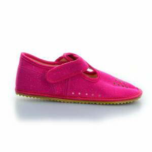 bačkory Beda Pink Shine perforované (BF-060010/W/PF) Velikost boty (EU): 22, Vnitřní délka boty: 140, Vnitřní šířka boty: 60