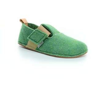 bačkory Pegres BF05U zelené filcové Velikost boty (EU): 26, Vnitřní délka boty: 168, Vnitřní šířka boty: 70