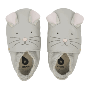 capáčky Bobux Squeek Light Grey (soft sole) Velikost boty (EU): 19, Vnitřní délka boty: 117, Vnitřní šířka boty: 56