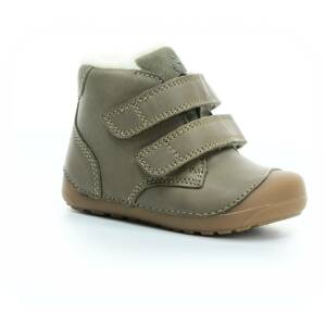 Bundgaard Petit Mid Winter Strap Army WS zimní barefoot boty Velikost boty (EU): 22, Vnitřní délka boty: 135, Vnitřní šířka boty: 59