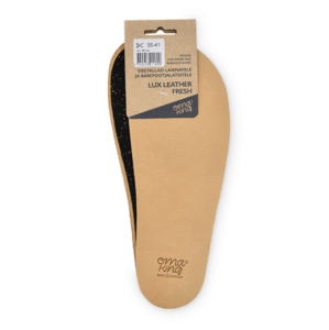 vložky do bot OmaKing barefoot Lux leather fresh Velikost ponožek: 42-46 EU