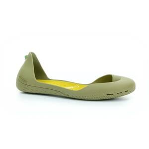 baleríny Iguaneye Freshoes Dark khaki/Yellow green Velikost boty (EU): 38, Vnitřní délka boty: 240, Vnitřní šířka boty: 87