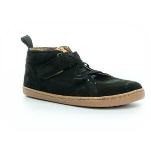 boty Pegres BF52 černé broušená kůže Velikost boty (EU): 25, Vnitřní délka boty: 158, Vnitřní šířka boty: 65