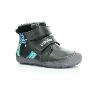 D.D.Step W073-355A tmavě šedé zimní barefoot boty Velikost boty (EU): 22, Vnitřní délka boty: 143, Vnitřní šířka boty: 60