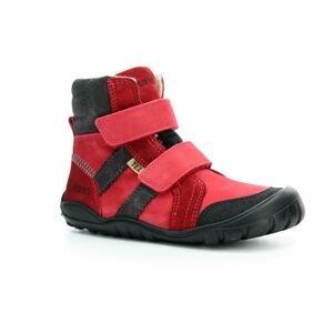 Koel4kids Milo Hydro TEX Red zimní barefoot boty Velikost boty (EU): 24, Vnitřní délka boty: 158, Vnitřní šířka boty: 64