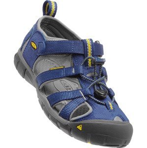 Keen Seacamp II Blue Depths/Gargoyle K (CNX) barefoot sandály Velikost boty (EU): 35, Vnitřní délka boty: 220, Vnitřní šířka boty: 82