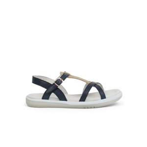 sandály Bobux Pixie Navy/Misty Gold Velikost boty (EU): 30, Vnitřní délka boty: 195, Vnitřní šířka boty: 73