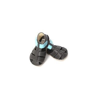 Baby Bare Shoes sandály Baby Bare Blue Beetle Sandals Velikost boty (EU): 21, Vnitřní délka boty: 135, Vnitřní šířka boty: 61