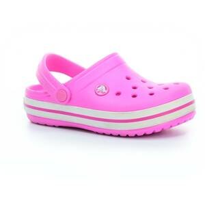 pantofle Crocs Crocband Clog K - Party Pink Velikost boty (EU): 23, Vnitřní délka boty: 140, Vnitřní šířka boty: 64