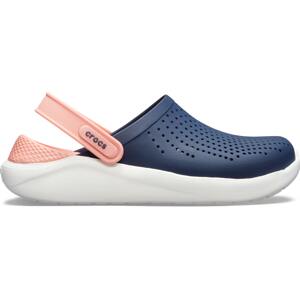 dámské pantofle Crocs Literide Clog Navy/Melon Velikost boty (EU): 40, Vnitřní délka boty: 255, Vnitřní šířka boty: 98