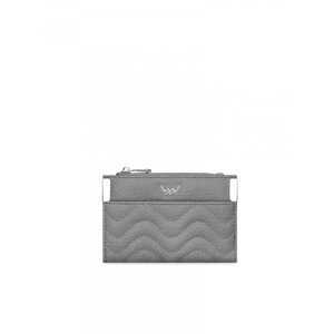 Dámská koženková peněženka VUCH Binca Grey, šedá