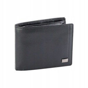 Elegantní kožená pánská peněženka Adnan, černá
