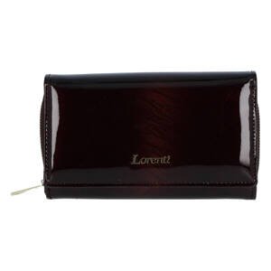 Prostorná dámská kožená peněženka v luxusním provedení Lucia, hnědá