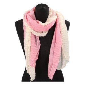 Lehký barevný šátek Semi, růžový