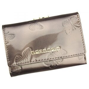 Dámská malá kožená peněženka Jimena,  šedá