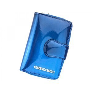 Dámská malá elegantní kožená peněženka Gregorio Eliana, modrá