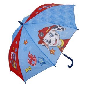 Dětský deštník Tlapková patrola, modro-červený