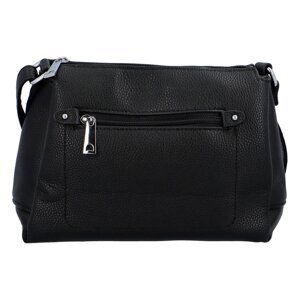 Dámská koženková crossbody Troja, černá