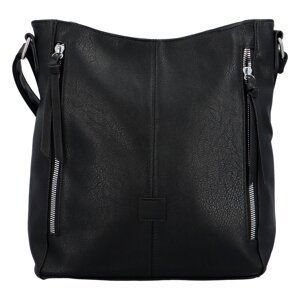 Stylová dámská crossbody taška Galina, černá