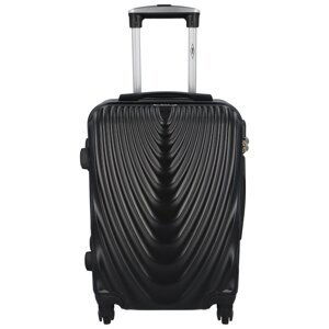 Cestovní pilotní kufr Travel Black, černá S