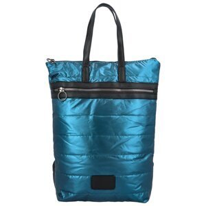 Trendový dámský prošívaný batoh Eroha, modrá