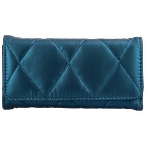 Trendová dámská prošívaná peněženka Eflo, modrá