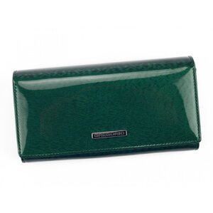 Osobitá dámská kožená peněženka Tina, zelená