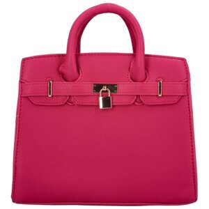 Trendová dámská kabelka do ruky Sorini, výrazná růžová