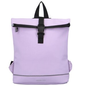 Trendy dámský pogumovaný batoh Andree,   světle fialová