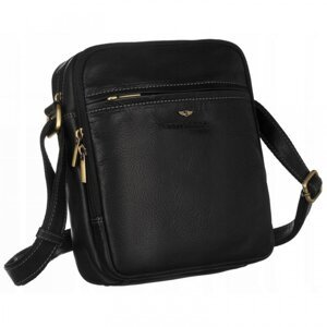 Stylová pánská crossbody Peterson Miggio, černá