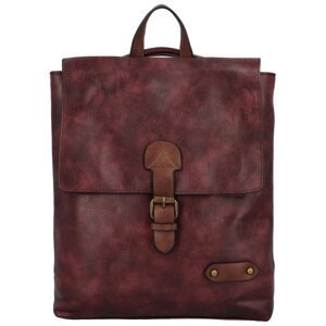 Trendový dámský kabelko-batoh Surprise, červená