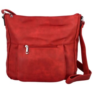 Trendy dámská crossbody Ione, červená