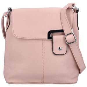 Stylová dámská crossbody Wabinie, růžová