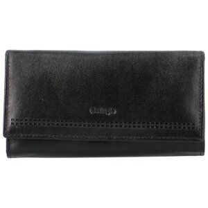 Dámská kožená peněženka Bellugio Nariela, černá