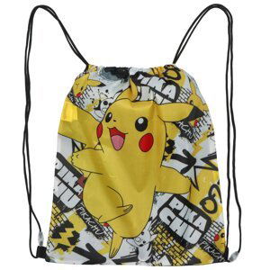 Hravý dětský vak na záda Pikachu, žlutá