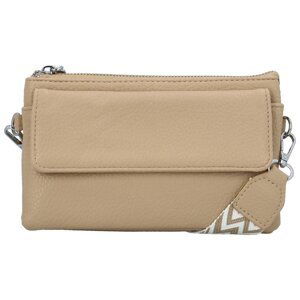 Trendy dámská crossbody kabelka Santiana, khaki