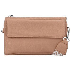 Trendy dámská crossbody kabelka Santiana, starorůžová