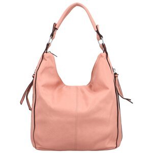 Trendy dámská kabelka přes rameno Staphine, růžová