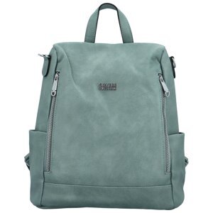 Stylový dámský koženkový kabelko/batoh Trinida, světle modrý