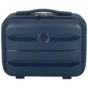 Cestovní plastový kufr Hesol velikost XS, tmavě modrá