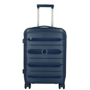 Cestovní plastový kufr Hesol velikost S, tmavě modrá